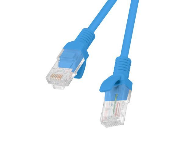 Lanberg Cat.5E UTP Network Cable, 3m, Blue