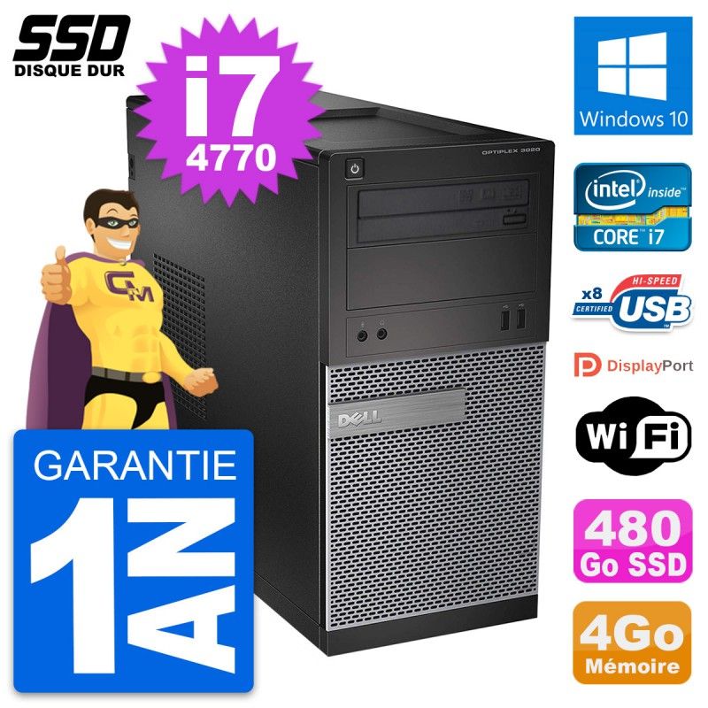 Ordinateur de bureau Dell OptiPlex 3020