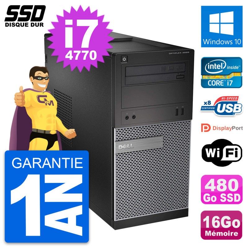Ordinateur de bureau Dell OptiPlex 3020