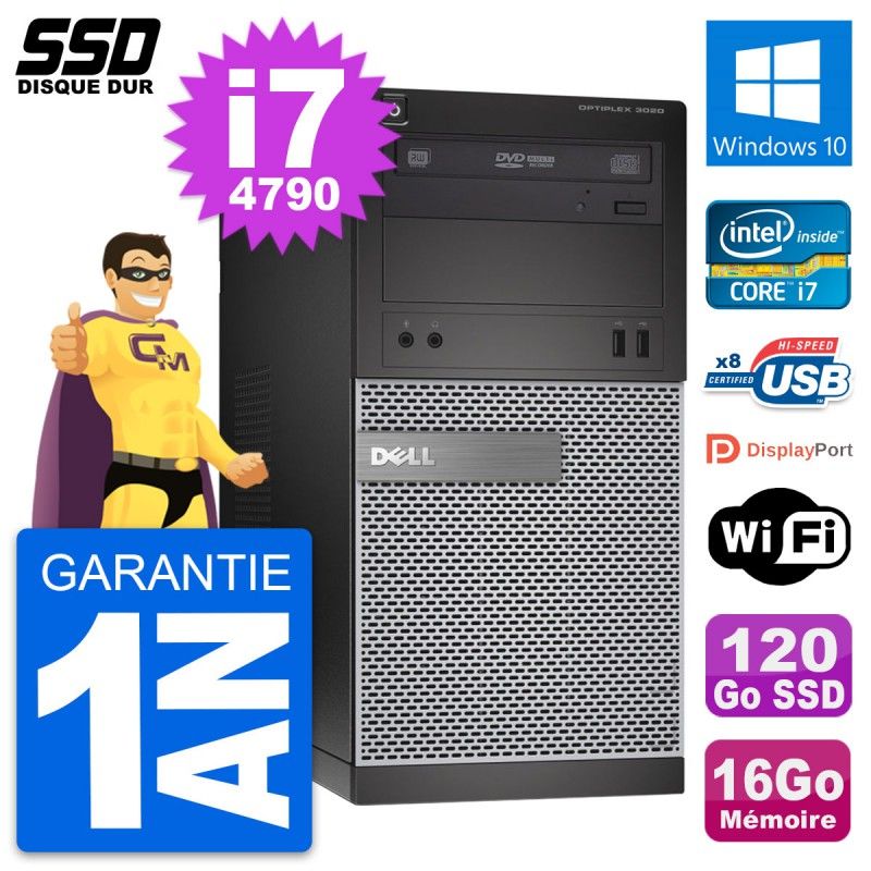 Ordinateur de bureau Dell OptiPlex 3020