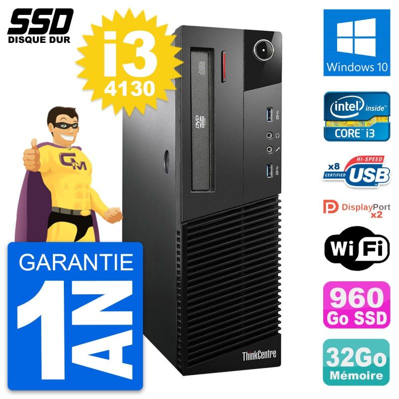 Lenovo ThinkCentre M93p SFF Desktop Computer
