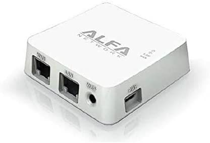 Alfa Network AIP-W512 Portable Wi-Fi Router 802.11n, Up to 150 Mbps Data Speed, Supports Gateway, Bridge and Wisp
