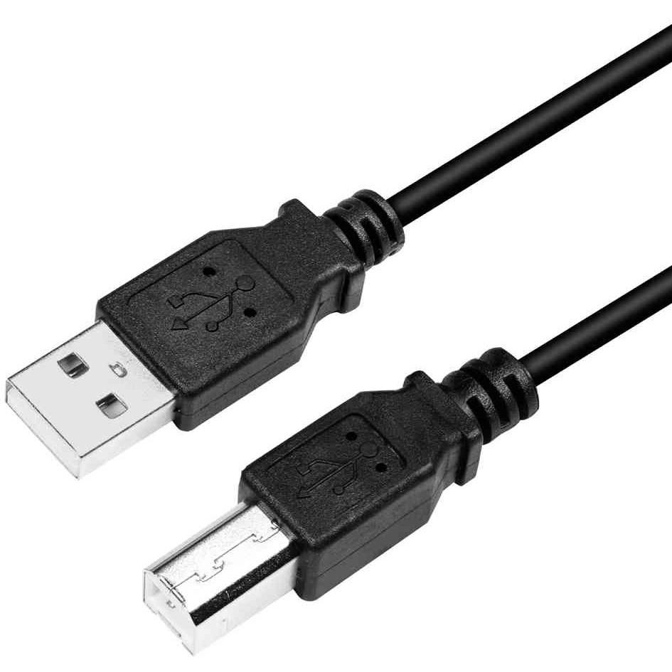 Cable USB 2.0 LogiLink, 3 m, Negro