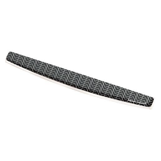 Fellowes Gel Wrist Rest, Black/Grey