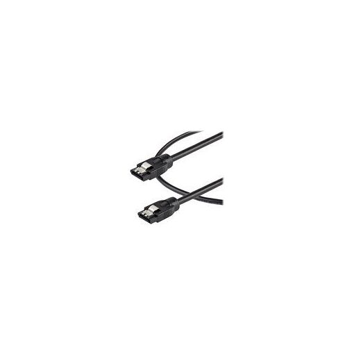 Câble SATA StarTech.com pour disque dur - Rond - 0,6 m - SATA vers SATA - Verrouillé - 60 cm - Noir