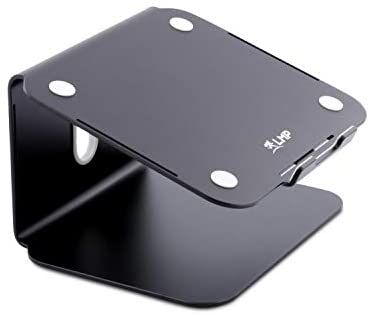 LMP Laptop Stand, Aluminum Ergonomic Table for 12'-17' Laptops, Grey