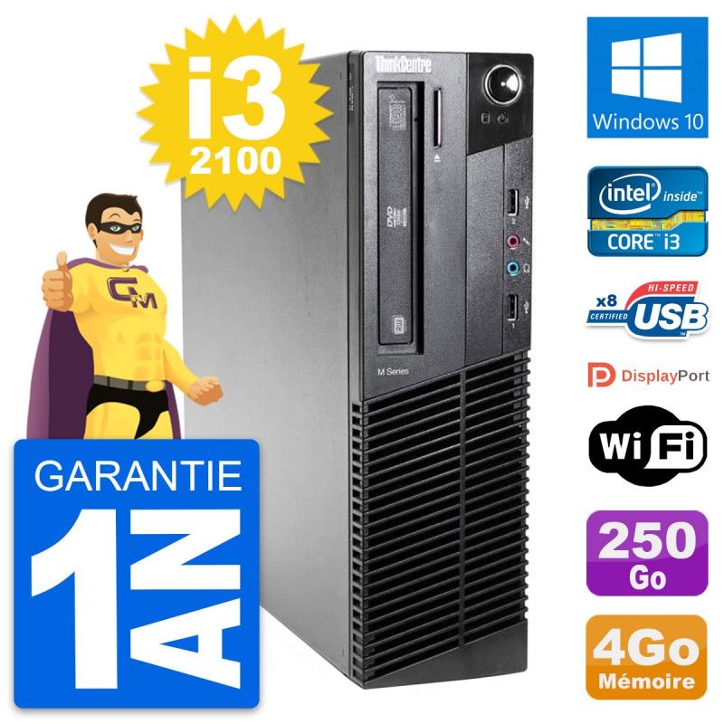 Lenovo ThinkCentre M81 SFF Desktop Computer