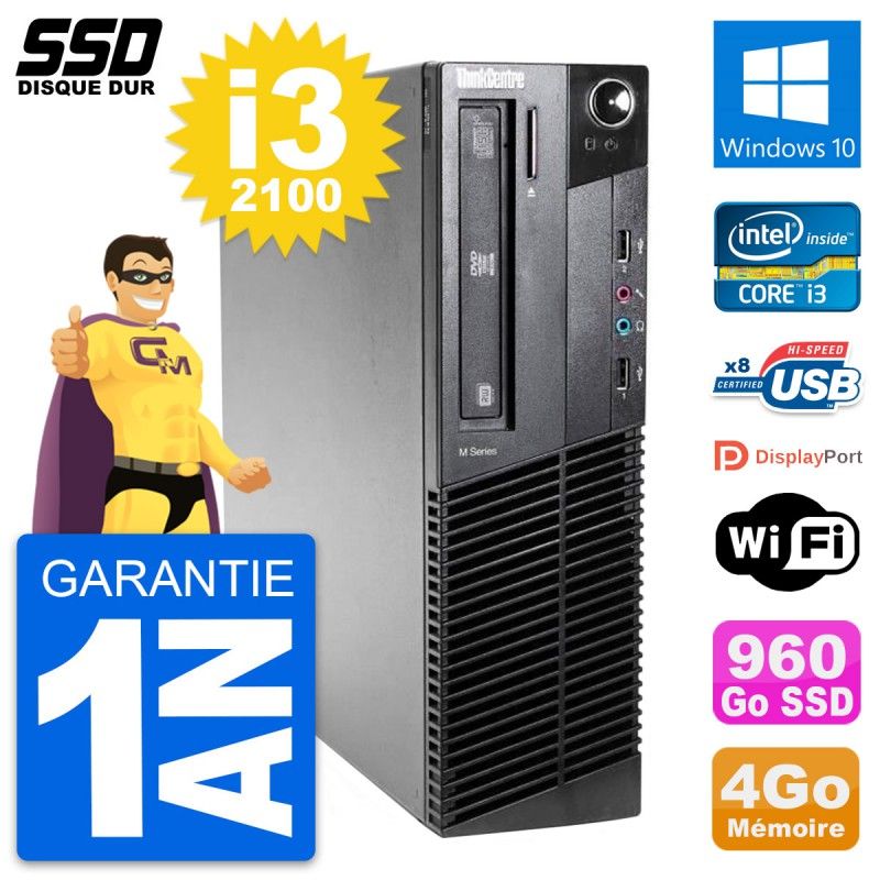 Lenovo ThinkCentre M81 SFF Desktop Computer