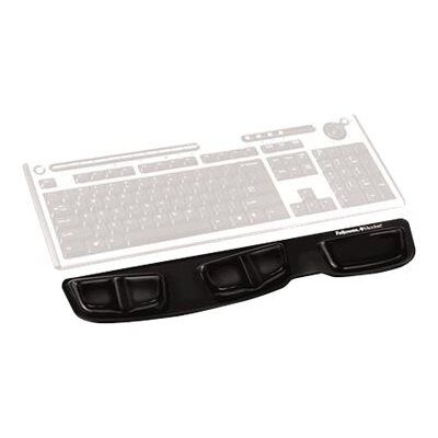 Fellowes Channel V Gel Wrist Rest, Black