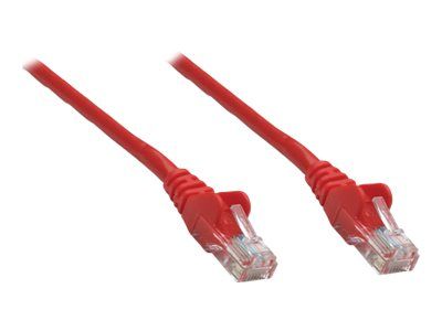 IC Intracom Cat6 Patch Cable, 0.25m, Red