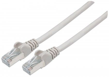 IC Intracom Cat7/Cat6A Patch Cable, 0.25m, Grey