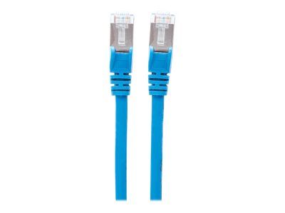 Câble de réseau IC Intracom, 2 m, Bleu, Cat7/Cat6A, Sans accroche