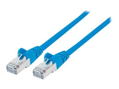 IC Intracom Network Patch Cable, 20m, Blue, Cat7/Cat6A, Snagless, LSOH/LSZH, Gold Plated Contacts