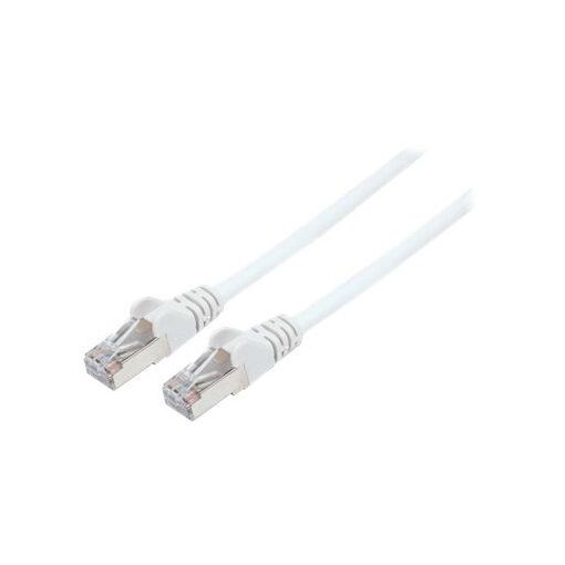 Câble réseau IC Intracom Cat7/Cat6A, 3 m, Blanc, Cuivre, Anti-dérapant, Garantie à vie