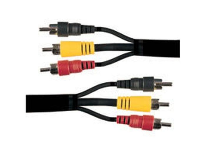 ADNAuto 3x RCA Audio Video Cable (3m)