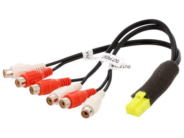 ADNAuto AUX Cable for Clarion RCA Autoradio (NX-501)