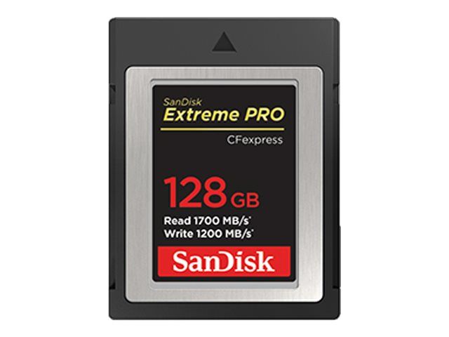 Tarjeta de memoria flash SanDisk Extreme PRO - 128 GB - CFexpress