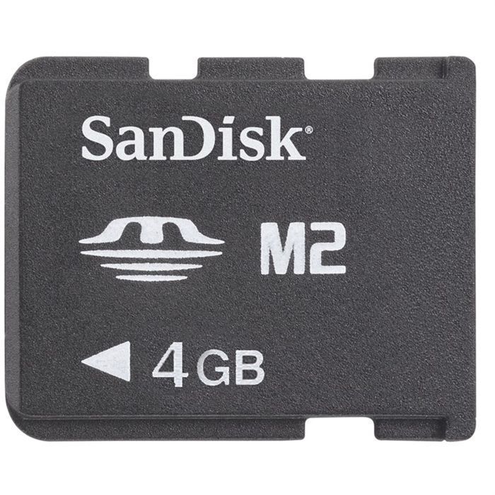 SanDisk 4GB Memory Stick Micro (M2) Flash Card