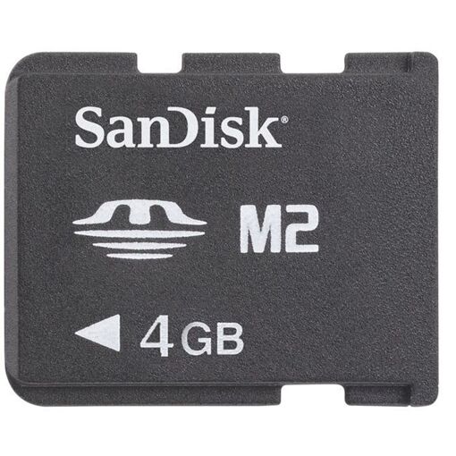 SanDisk 4GB Memory Stick Micro (M2) Flash Card