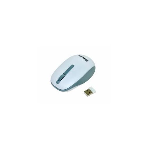 Ratón inalámbrico Msonic MX707W - Ambidestras, óptico, 1000 DPI, blanco