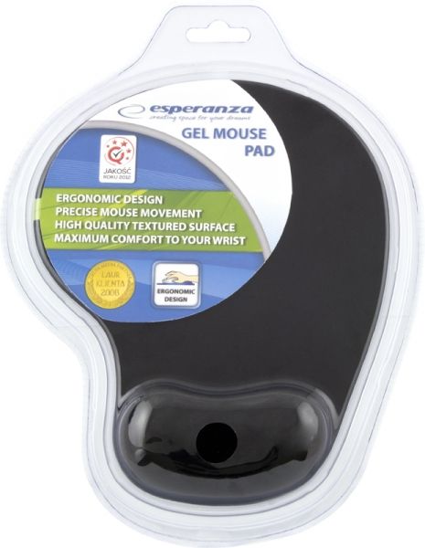 Esperanza Gel Mouse Pad (Black)