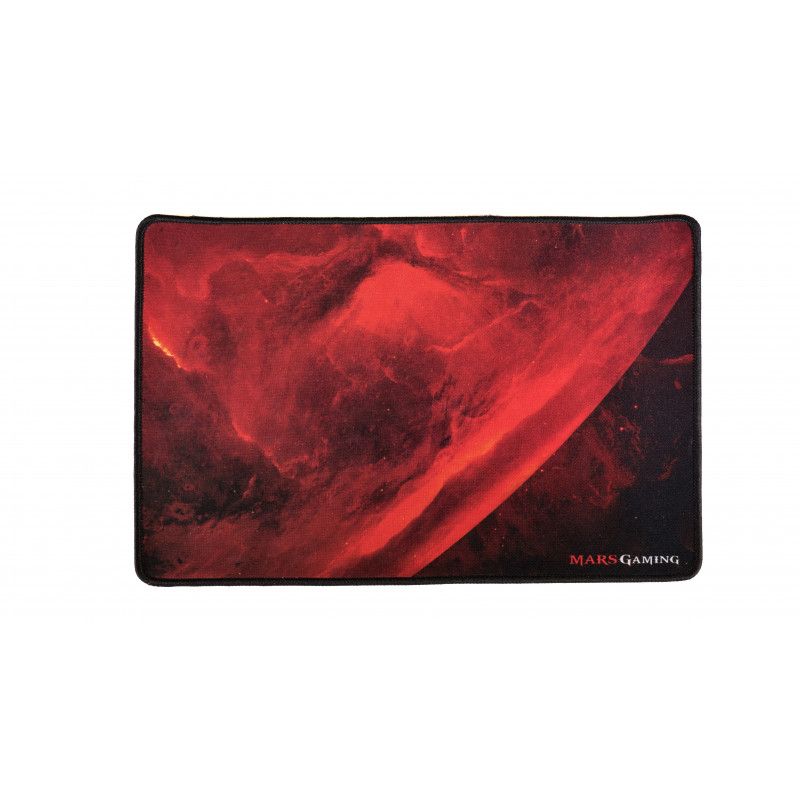 Alfombrilla de ratón de juego Mars Gaming MRMP0 (Negro/Rojo)