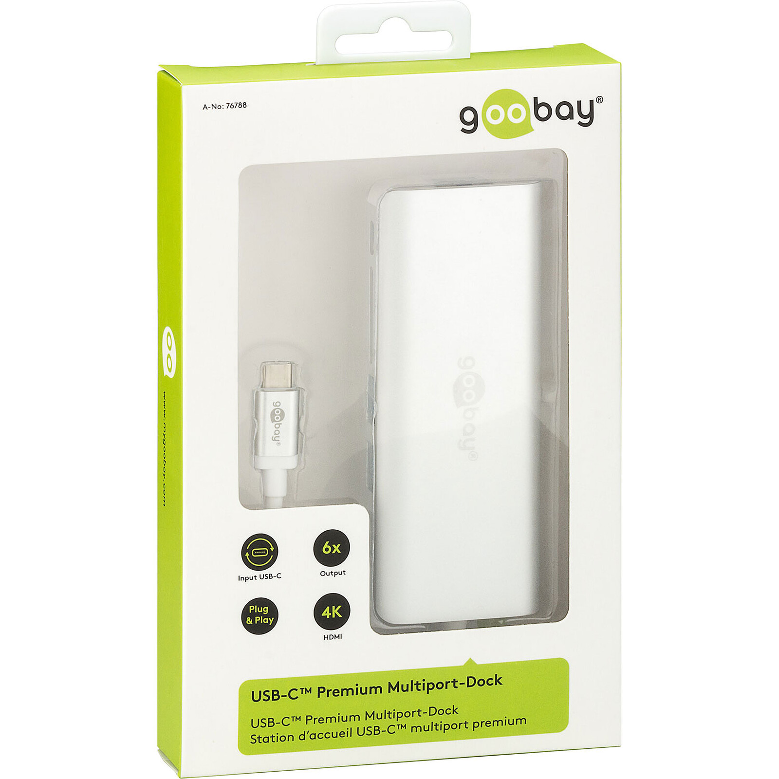 Goobay USB-C Premium Multiport-Dock