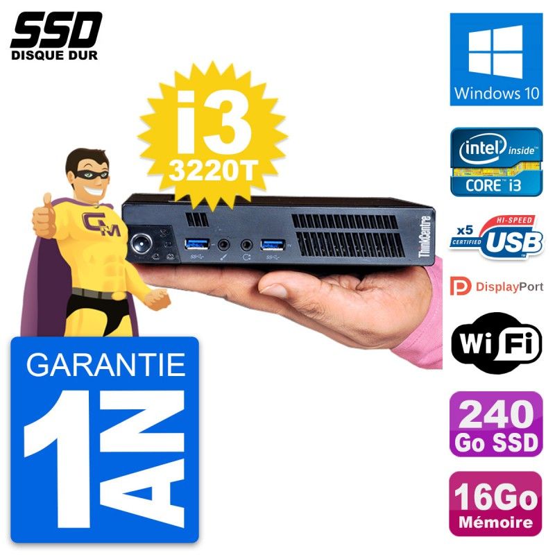 Lenovo M92p Tiny Ultra-Mini PC