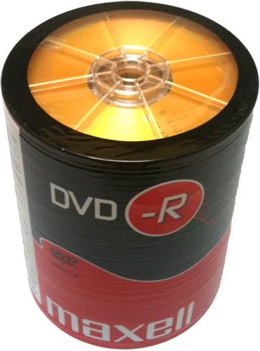 Maxell 100x DVD-R - 4.7GB - Spindle