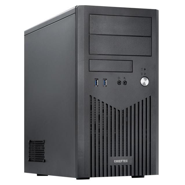 Chieftec Classic Series BD-25B-350GPB - Tour - micro ATX 350 watt - noir - USB/Audio