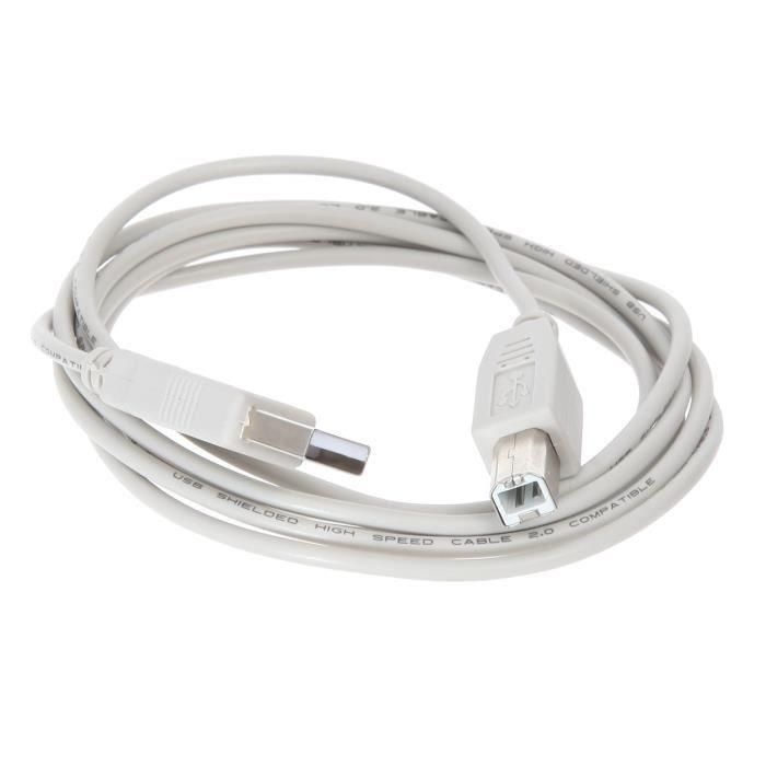 Continental Edison 2.0 A to B USB Cable, 1.8m