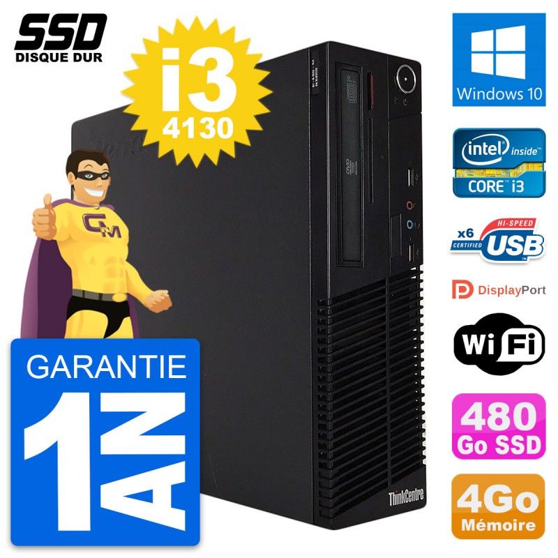 Lenovo ThinkCentre M73 SFF Desktop Computer