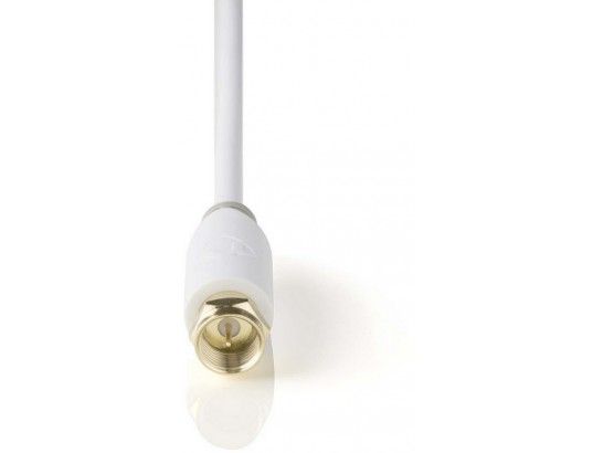Câble antenne TV Nedis CSBW41000WT20 - 2 m, F Mascul / F Mascul