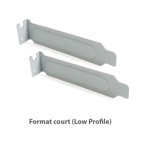 PCI Low-Profile Metal Case Covers - No Screws