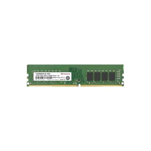 Módulo de memoria Transcend 16GB (288 pines, 2666 MHz, CL19)