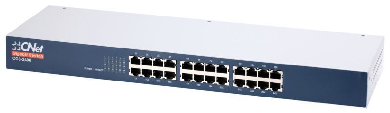 C Net 24-Port RJ45 Network Switch (10/100Mbps)