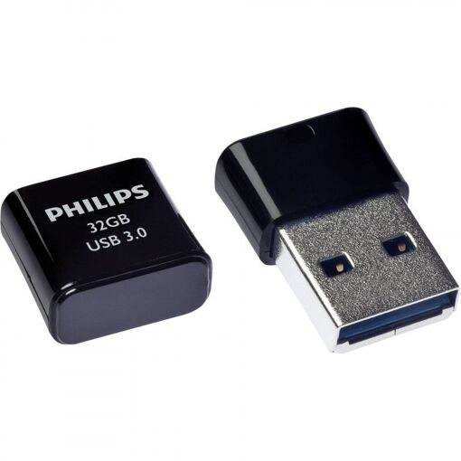 Llave USB Philips 32 GB Edición Pico Negra