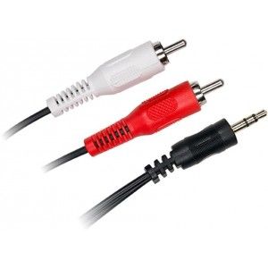 D2 Diffusion 3.5mm Stereo Jack to 2 RCA Male Cable