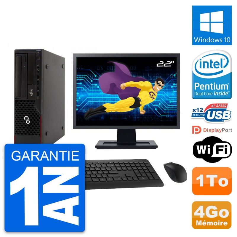Fujitsu E910 DT 22-Inch Desktop PC