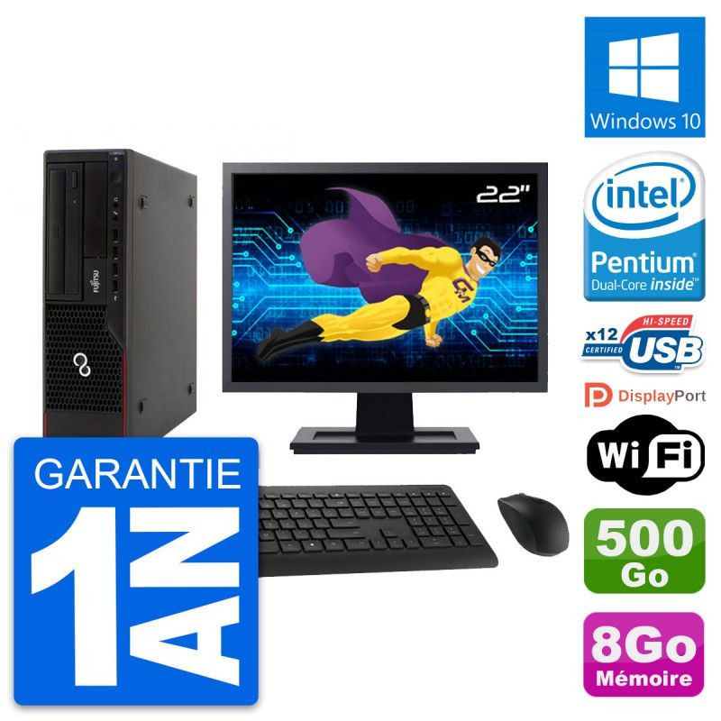 Fujitsu E910 DT 22-Inch Desktop Computer