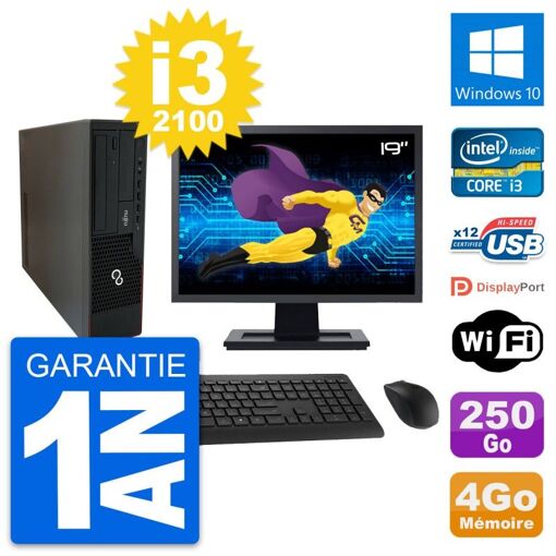 Fujitsu E910 DT 19-Inch Desktop PC