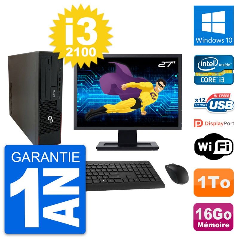 Fujitsu E910 DT 27-Inch Desktop PC
