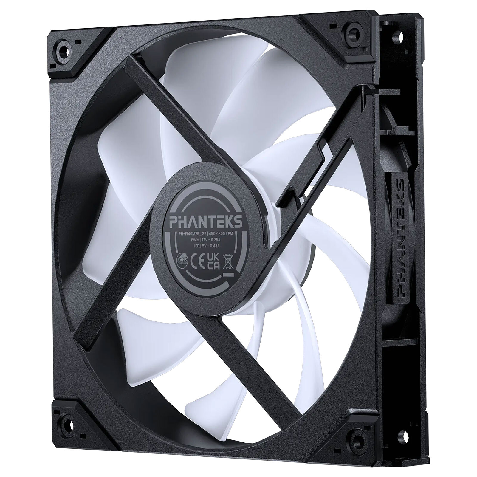Phanteks M25G2-140 D-RGB - Black 