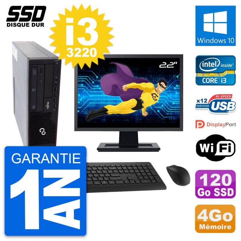 Fujitsu E910 DT 22-Inch Desktop PC