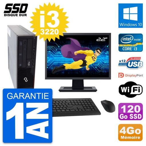 Fujitsu E910 DT 22-Inch Desktop PC