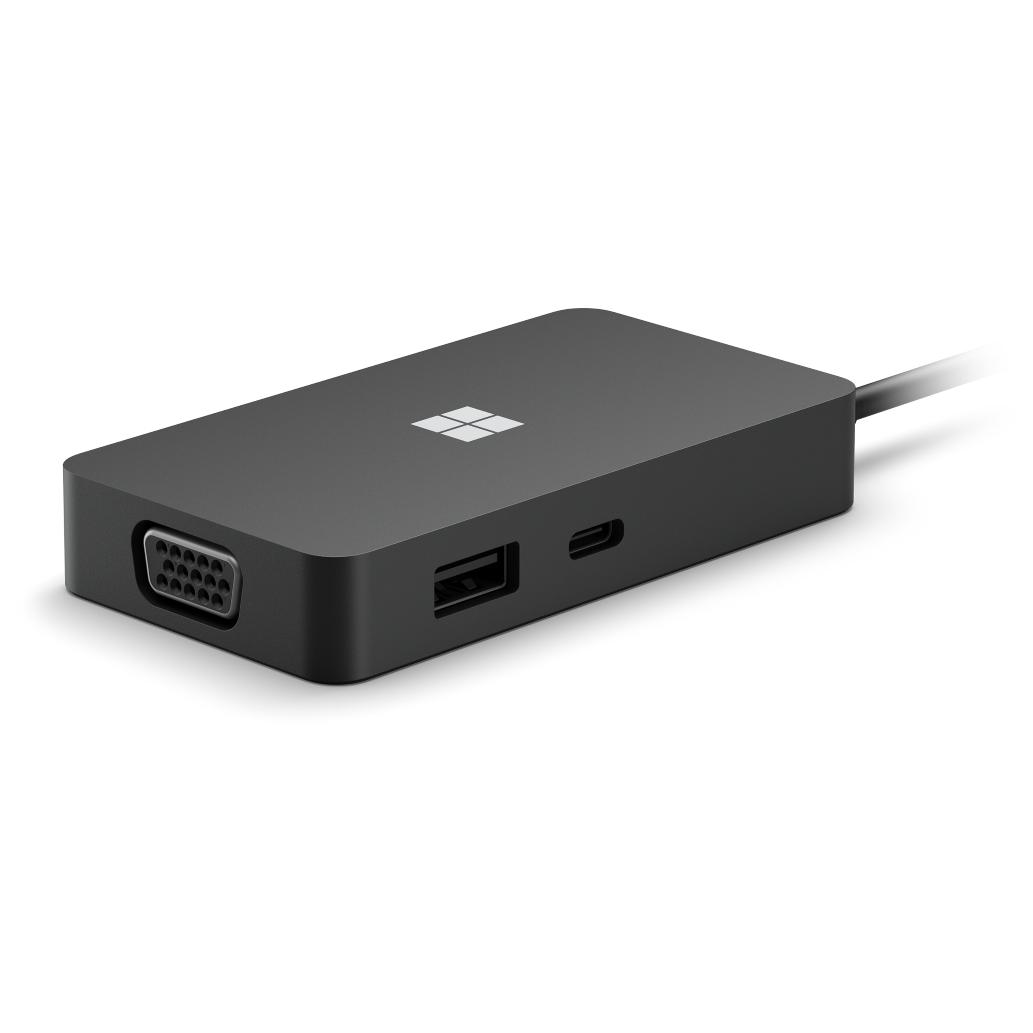 Microsoft USB-C Travel Hub 3.2 Gen 2 (3.1 Gen 2) Type-C Black