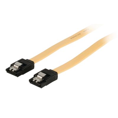 Paquete de cables SATA 6 GB/s de Connectland (10 pies, Negro)