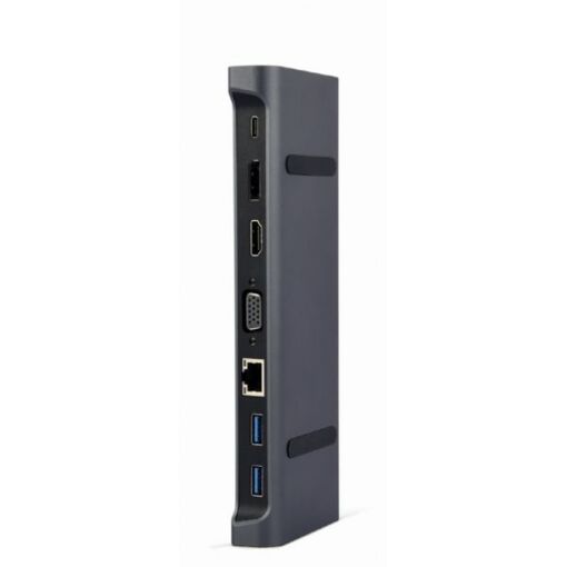 Gembird Type-C Docking Station with USB 3.2 Gen 1 (3.1 Gen 1) - Grey