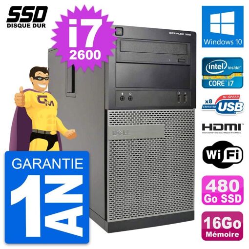 Dell OptiPlex 390 MT Desktop Computer