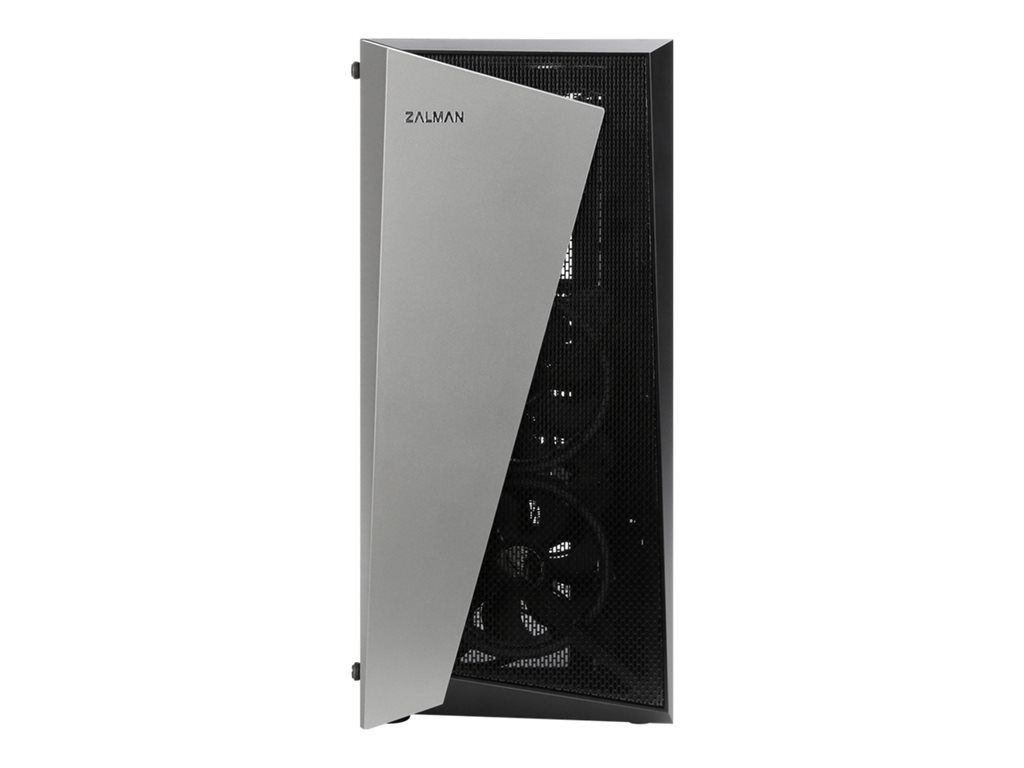 Zalman S4 Plus RGB Mid-Tower ATX Case - Black